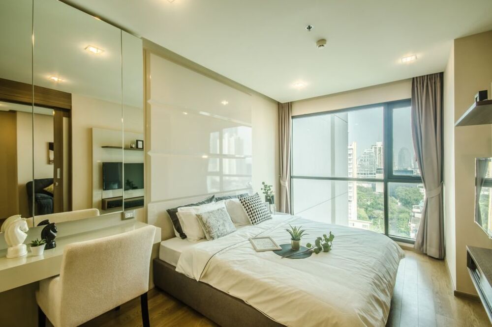 ขายคอนโดสาทร นราธิวาส : Sell at loss ‼️🔥The Address Sathorn🔥 1 bed 1 bath  High floor 47 sqm Sell 6,990,000💕