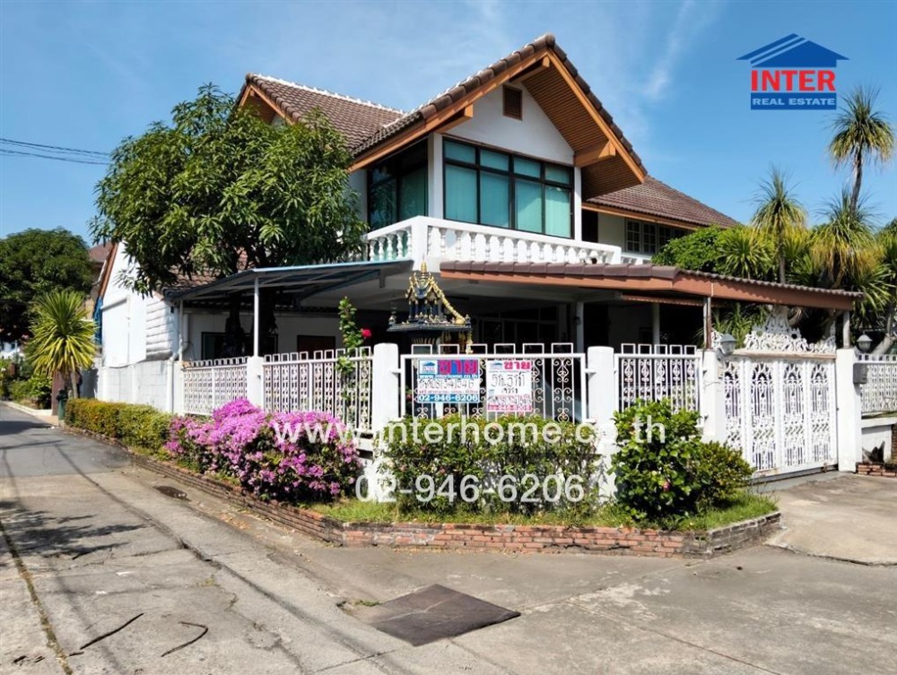 For SaleHouseVipawadee, Don Mueang, Lak Si : Land + 2-storey detached house, 86 sq m, Phromprathan Village, Khlong Prapa Canal Road, Phahon Yothin Road, Chaeng Watthana Road, Bang Khen District, Bangkok