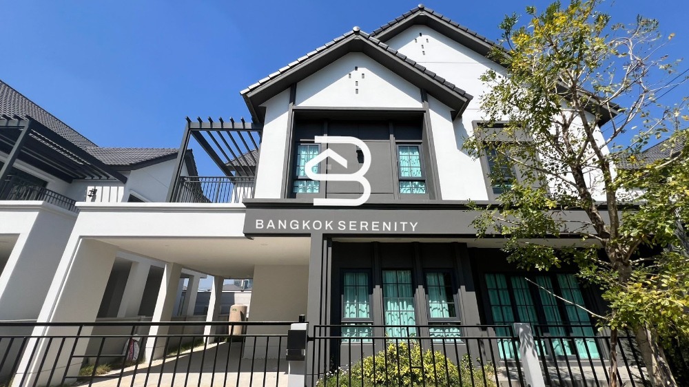 ให้เช่าบ้านบางนา แบริ่ง ลาซาล : Brand new house for rent near Mega Bangna