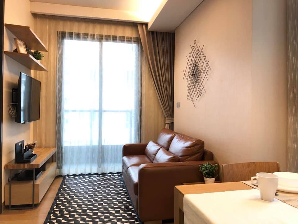 For RentCondoSukhumvit, Asoke, Thonglor : Bright Style 1 Bed 29.59 sq.m. Unit at Phrom Phong Area Close to BTS Phrom Phong 900 m. at The Lumpini 24 Condo / For Rent