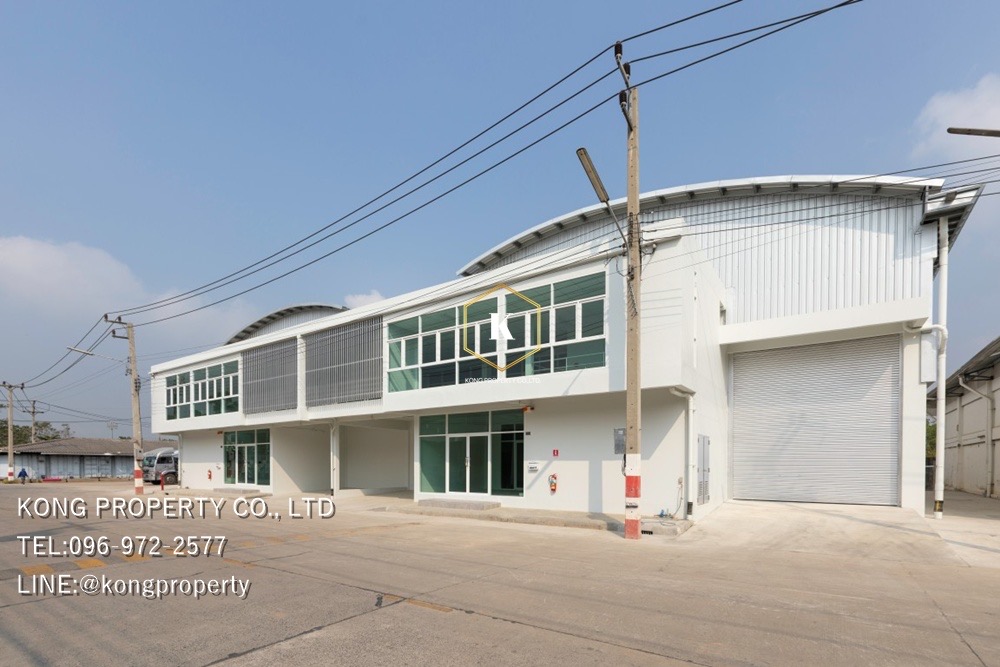 For RentFactoryPathum Thani,Rangsit, Thammasat : Factory for rent, Phahon Yothin, Khlong Luang, Khlong Nueng, Pathum Thani, size 360-1320 sq m.