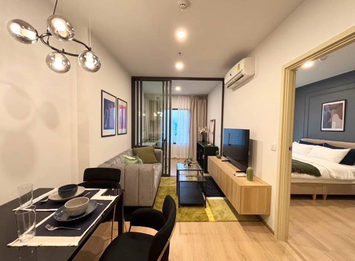 For RentCondoKhlongtoei, Kluaynamthai : ✅For Rent✅Condo Life Rama4- Asoke, new room, beautiful, complete, ready to move in.