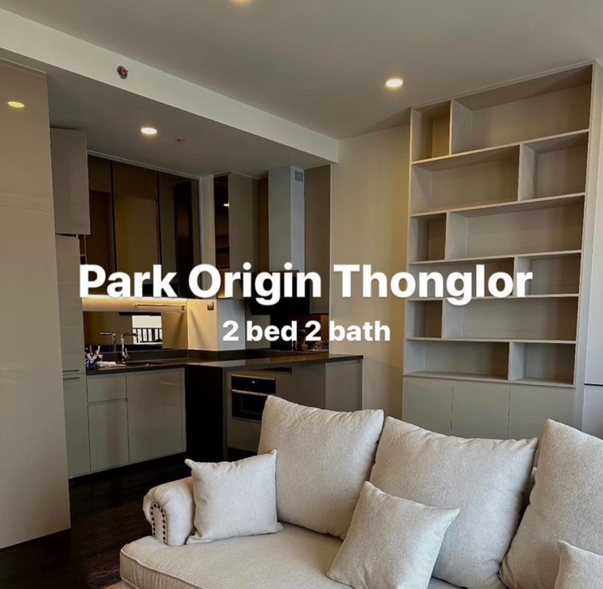 For RentCondoSukhumvit, Asoke, Thonglor : Park Origin Thonglor, 38th floor, 2 bedrooms, 2 bathrooms