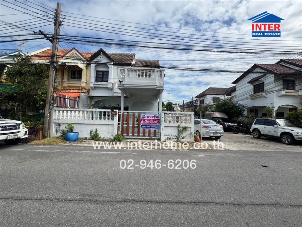 For SaleTownhouseVipawadee, Don Mueang, Lak Si : 2-storey townhouse, 40.3 sq m, Ying Olan Village, Soi Vibhavadi 43, Vibhavadi-Rangsit Road, Phahon Yothin Road, Bang Khen District, Bangkok