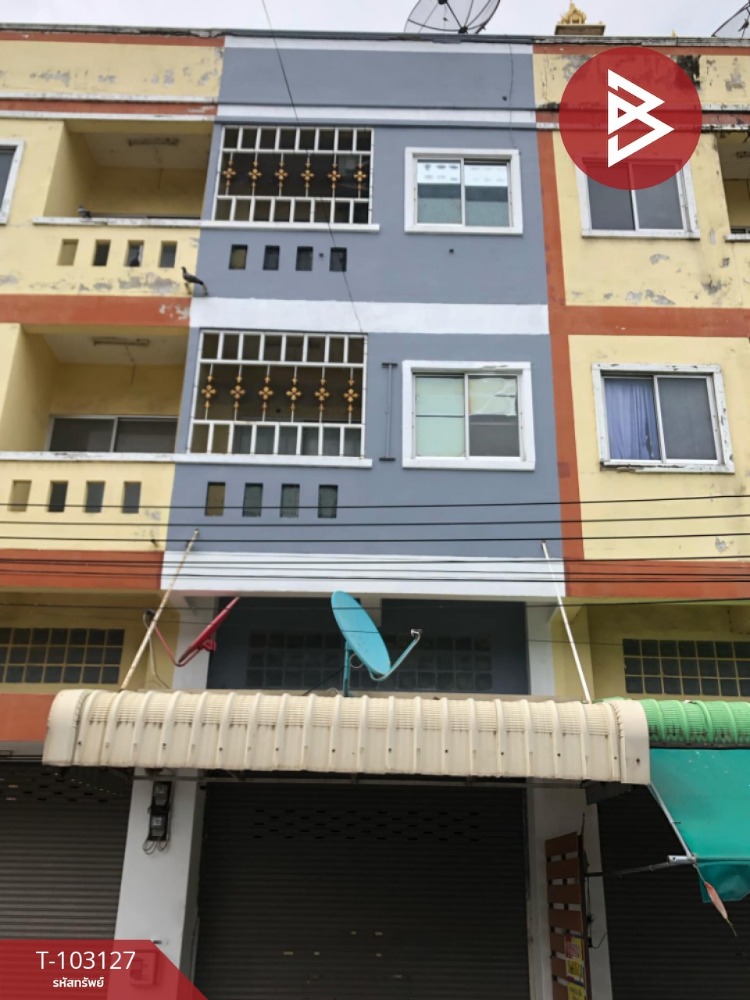 For SaleShop HouseAyutthaya : Commercial building for sale, 3.5 floors, DD Land Village, Phra Nakhon Si Ayutthaya