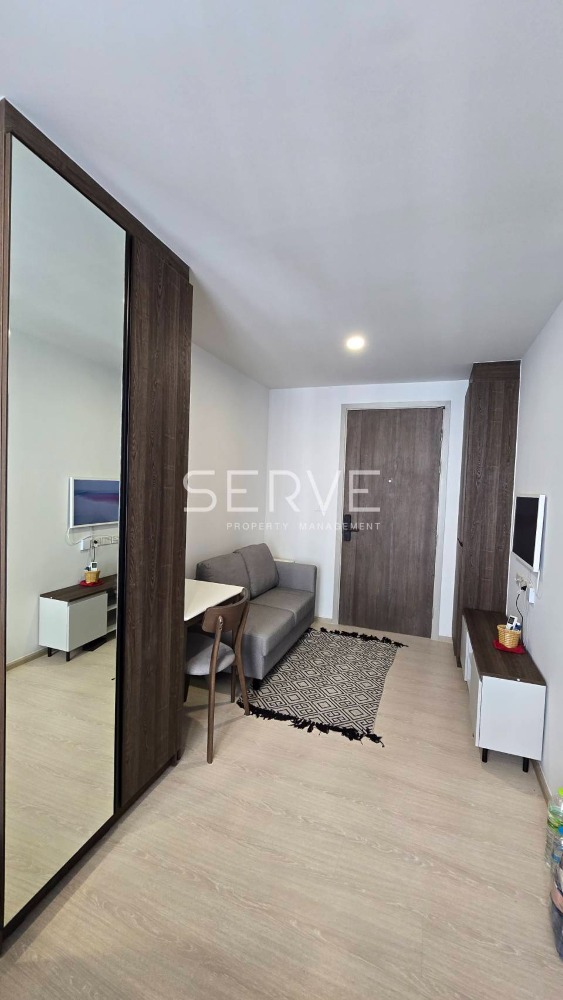 For RentCondoPathum Thani,Rangsit, Thammasat : Studio Fully furnished with Electric stove, Hood  Good Location  BTS Khu Khot @  Nue Cross Khu Khot Station