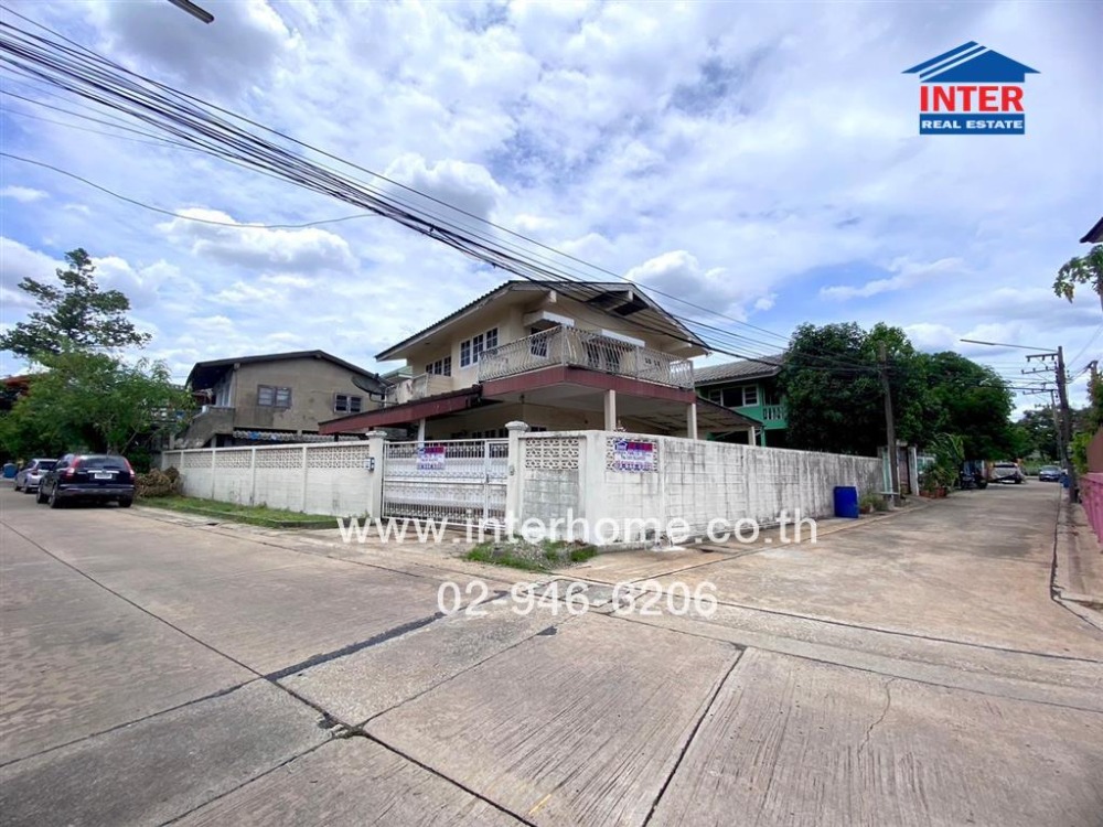 For SaleHousePathum Thani,Rangsit, Thammasat : 2-storey detached house, 89 sq m, Chamon Community Village, Chamon Alley 4, Phahonyothin Road, Lam Luk Ka Road, Lam Luk Ka Alley 2, Lam Luk Ka, Pathum Thani