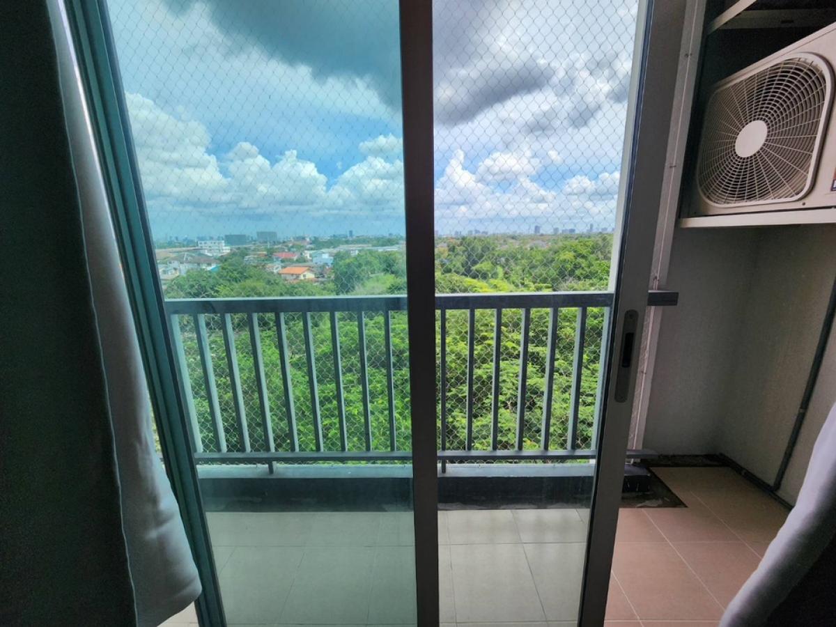 For SaleCondoChaengwatana, Muangthong : Cheapest📍 The Key Chaengwattana (The Key Chaengwattana) 35 sq m., pure 1.59 million baht. Condo next to the BTS, expressway entrance-exit, near Central Chaengwattana