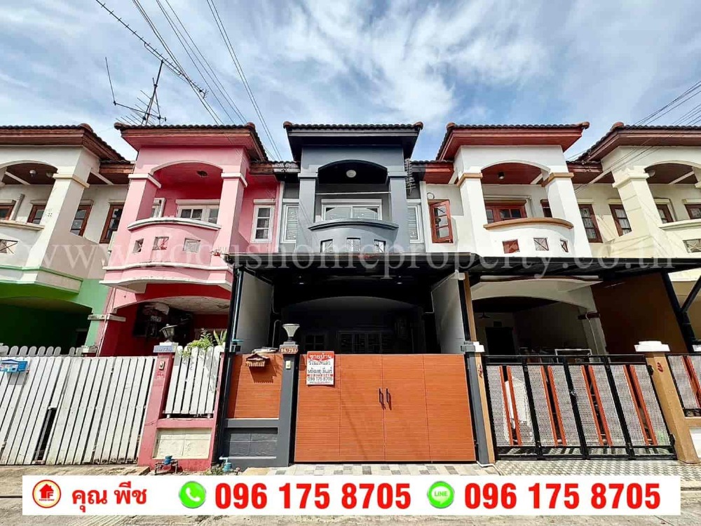 For SaleHouseNonthaburi, Bang Yai, Bangbuathong : For sale: Townhouse, renovated, Siriwan-Chuanchom Village