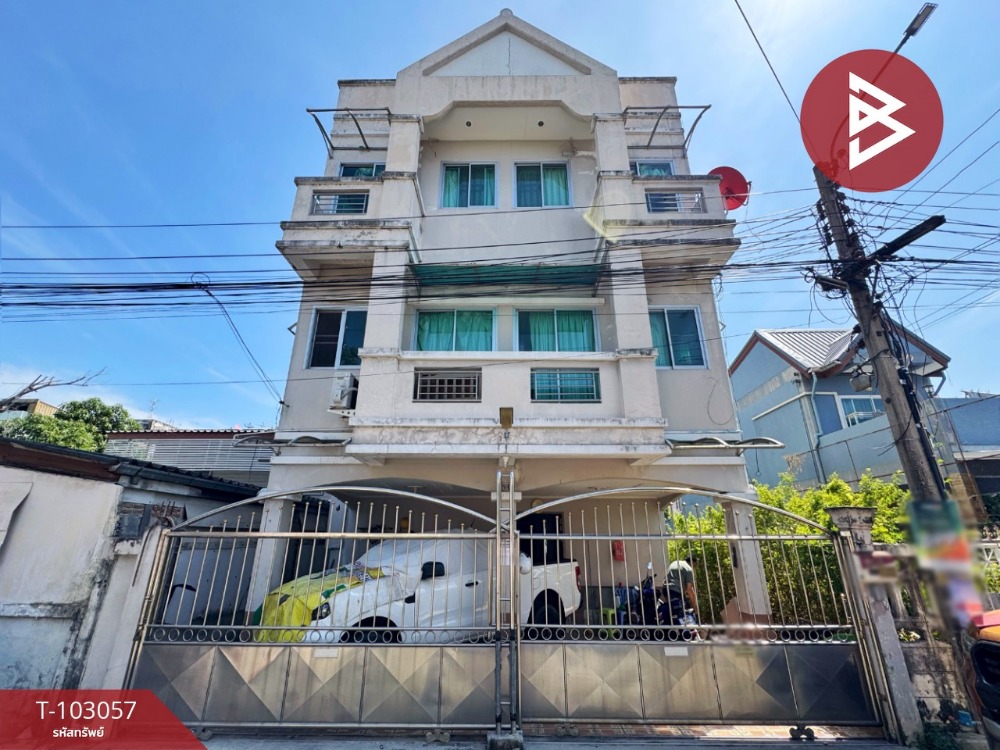 For SaleHouseLadkrabang, Suwannaphum Airport : For sale: 4-storey detached house, Soi Chaloem Prakiat 14, Intersection 14, area 51 sq m, Prawet, Bangkok