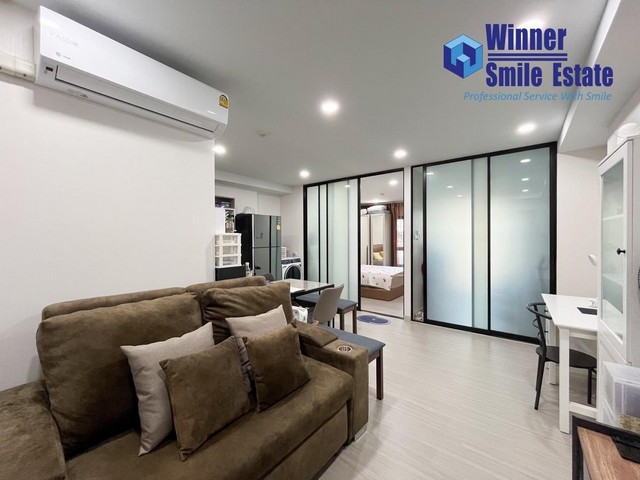 For SaleCondoBangna, Bearing, Lasalle : Condo for sale, 2 bedrooms, Supalai City Resort Sukhumvit 107, garden view, near BTS Bearing, fully furnished