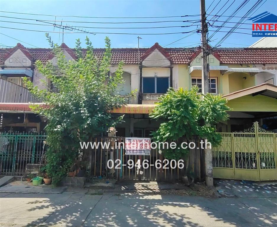 For SaleTownhouseKaset Nawamin,Ladplakao : 2-storey townhouse, 19 sq m., Townhouse, Soi Prasertmanukit 26, Prasertmanukit Road, Nawamin Road, Bueng Kum District, Bangkok