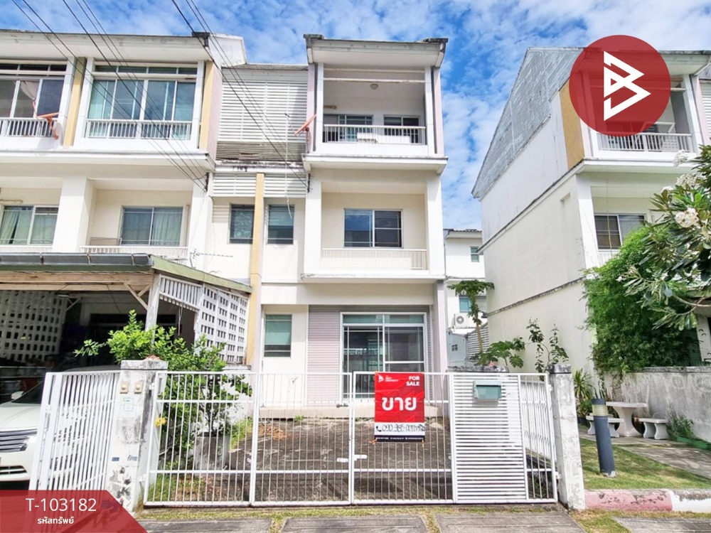 For SaleTownhouseRama 2, Bang Khun Thian : Townhouse for sale, New House Project 1, Rama 2-Tha Kham, Bangkok