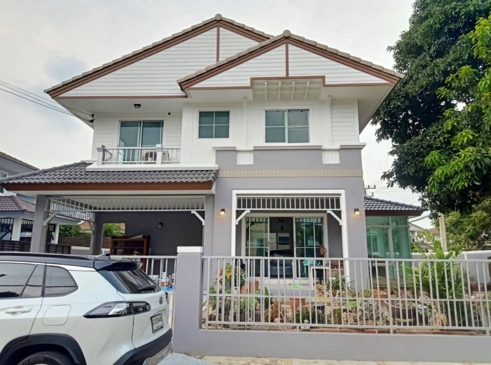 For SaleHousePathum Thani,Rangsit, Thammasat : Urgent sale, single house, Pruksa Lada Village 2, Khlong 4, Lam Lam Luk Ka