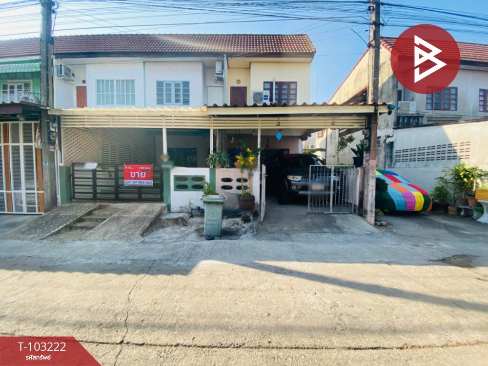 For SaleTownhouseMahachai Samut Sakhon : Townhouse for sale, Fa Sai Ville Village, Samut Sakhon, ready to move in