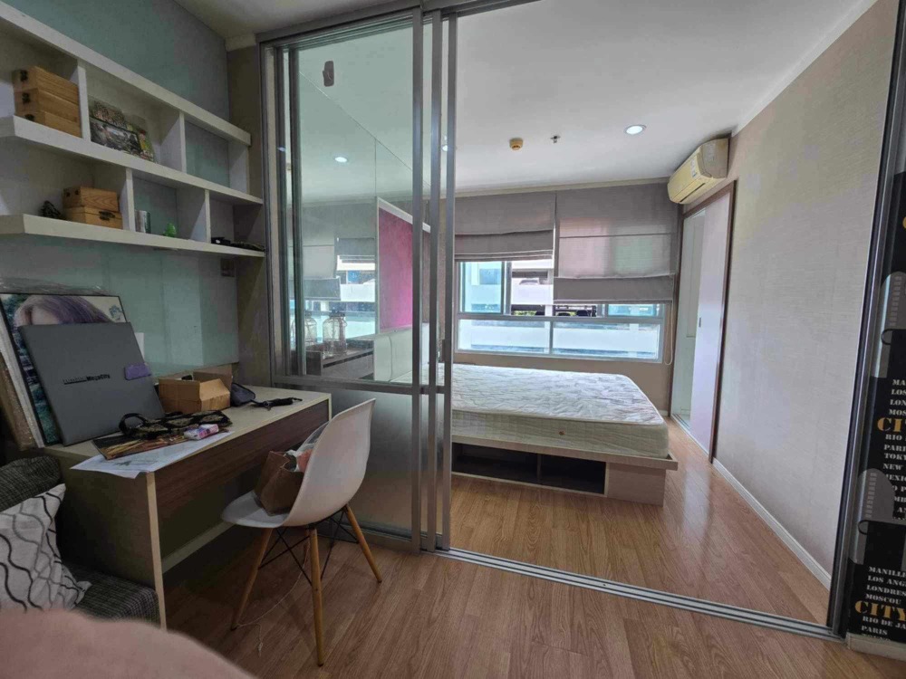 For SaleCondoBangna, Bearing, Lasalle : Urgent sale 💥 Lumpini Mega City Bangna 1 bedroom, fully built-in throughout the room, with 2 air conditioners, ready to move in