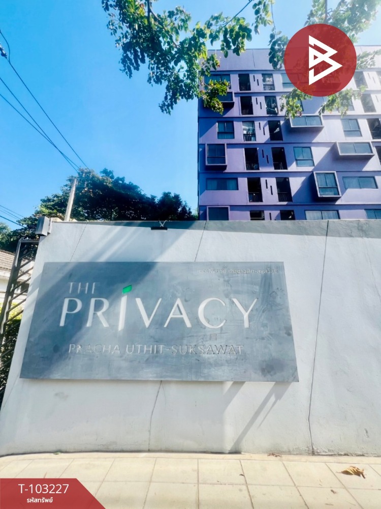 For SaleCondoRathburana, Suksawat : Condominium for sale: The Privacy Pracha Uthit-Suk Sawat, Rat Burana, Bangkok