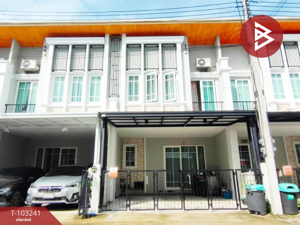 For SaleTownhouseChachoengsao : Townhouse for sale, Golden Neo Village, Chachoengsao-Ban Pho, ready to move in