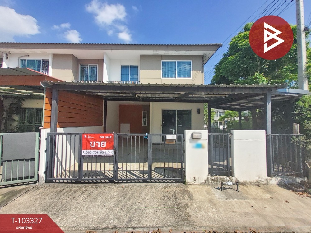 For SaleTownhousePathum Thani,Rangsit, Thammasat : Townhouse for sale, Pruksa Village 110, Chaeng Watthana-Ratchapruek, Bang Khu Wat, Pathum Thani