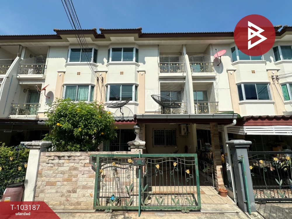 For SaleTownhomeBangna, Bearing, Lasalle : Townhouse for sale, Supalai Ville Sukhumvit-Srinakarin Village (Supalai Ville Sukhumvit-Srinakarin), Samut Prakan