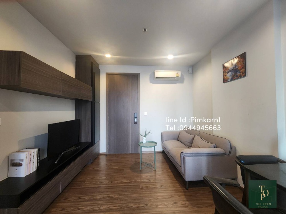 ให้เช่าคอนโดอ่อนนุช อุดมสุข : The Line Sukhumvit 71 <<1 Bedroom For Rent>> 📍Location: 400m. to BTS Phra Khanong :Fully Furnished