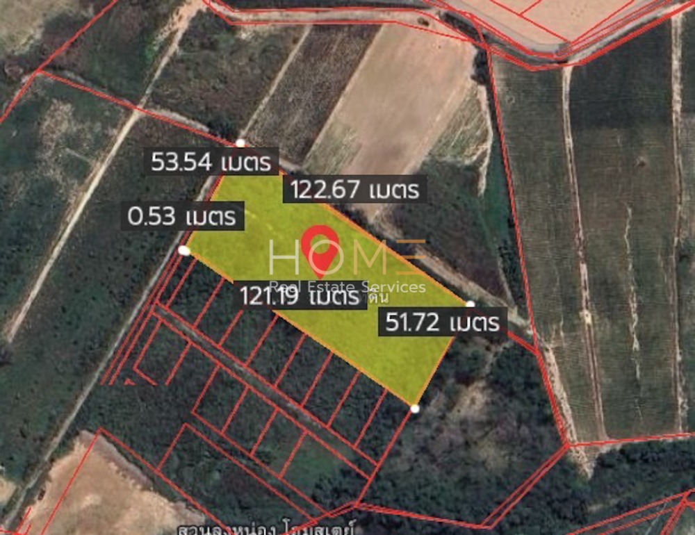 For SaleLandRayong : Land Phang Muang next to Eastern Seaboard Industrial Estate Rayong / (SALE) NEWC352