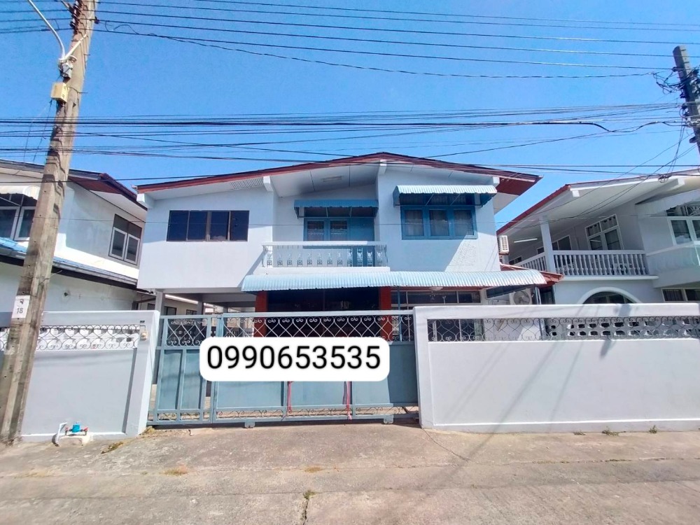 For RentHouseLadprao101, Happy Land, The Mall Bang Kapi : ⚡ For rent, 2-storey detached house, Soi Lat Phrao 109, near BTS, size 60 sq m. ⚡