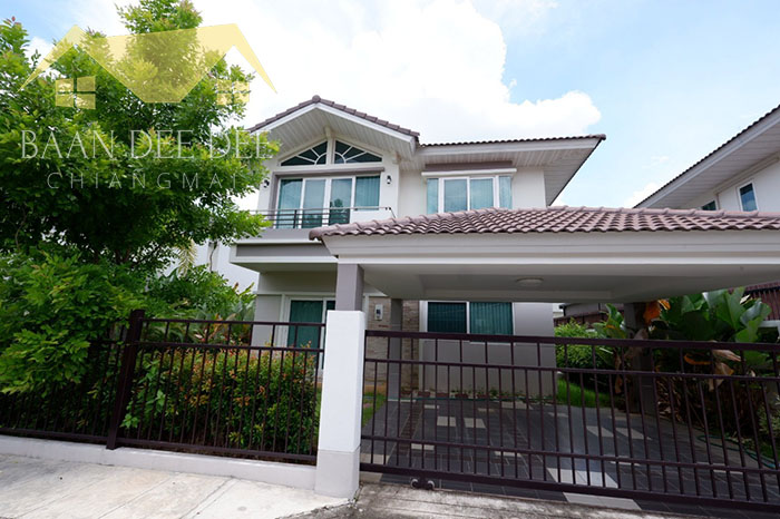 For RentHouseChiang Mai : A house for rent near by 5 min to Charoen Charoen Market, No.13H075