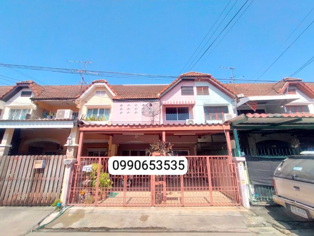 For RentTownhomeKaset Nawamin,Ladplakao : ⚡ For rent, 2-storey townhouse, Soi Nawamin 24, size 28.50 sq w. ⚡