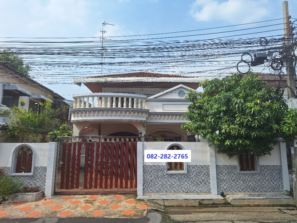 For SaleHouseBang kae, Phetkasem : 52 sq m, 3 bedrooms, 2 bathrooms, 2-storey detached house, Chai Mongkol Village, Kanchanaphisek Road, Bang Khae