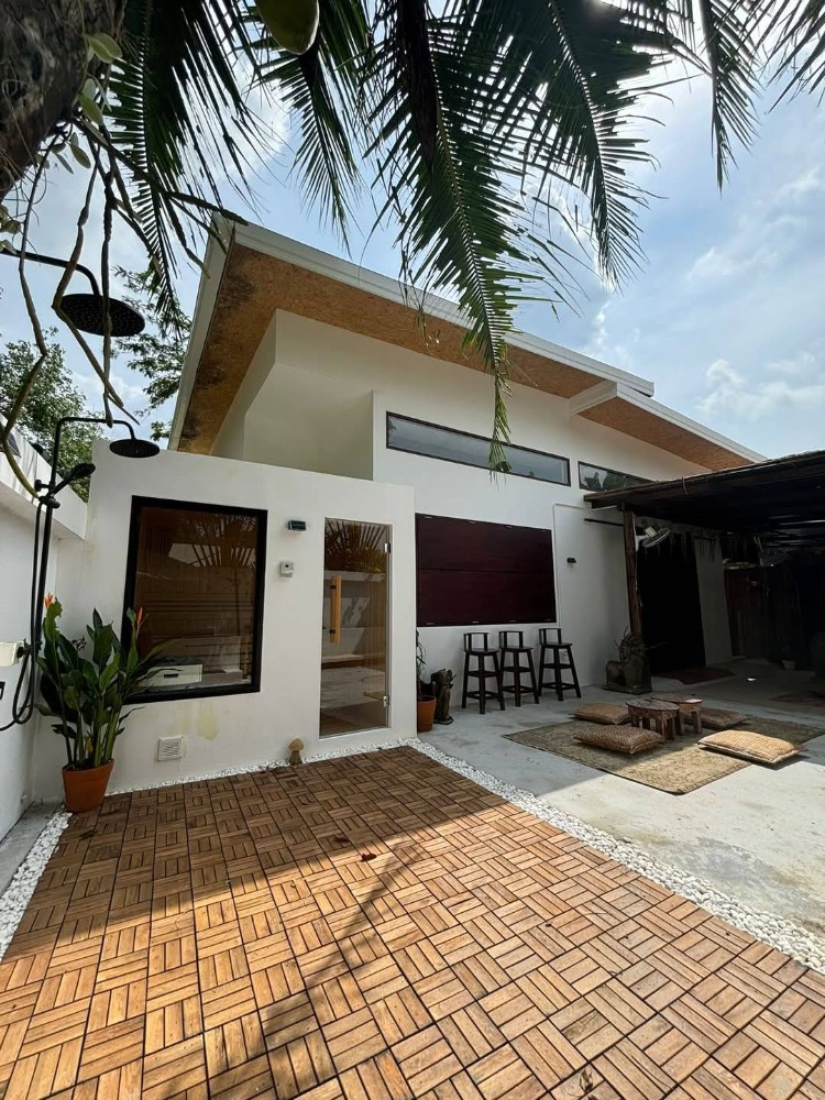 For SaleHousePhuket : House for sale, Bali style, mountain view, walk to Thara Beach, Paklok, Thalang, Phuket, a worthwhile investment because it is fully booked every season.