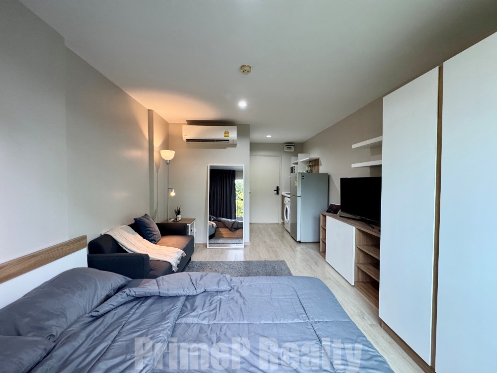 For SaleCondoOnnut, Udomsuk : For Sale!!🌿Elio Sukhumvit 64🌿 Fully furnished 🛏 Studio Type 22 sqm near BTS Green line (Punnawithi and Udomsuk Stations)