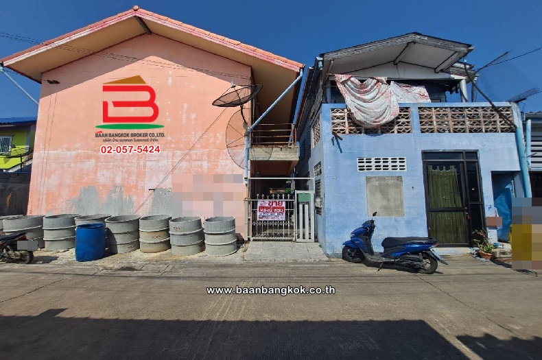 For SaleHouseVipawadee, Don Mueang, Lak Si : House for rent, Soi Pracha Uthit 5, Intersection 4, area 50 square wah, near Don Mueang Airport, Song Prapa-Don Mueang Road, Thung Si Kan Subdistrict, Don Mueang District, Bangkok