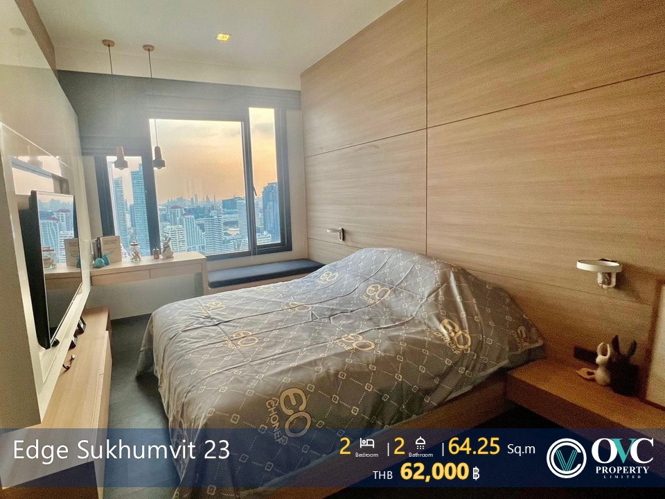 For RentCondoSukhumvit, Asoke, Thonglor : Ready for rent @ Edge Sukhumvit 23 (MRT Sukhumvit)