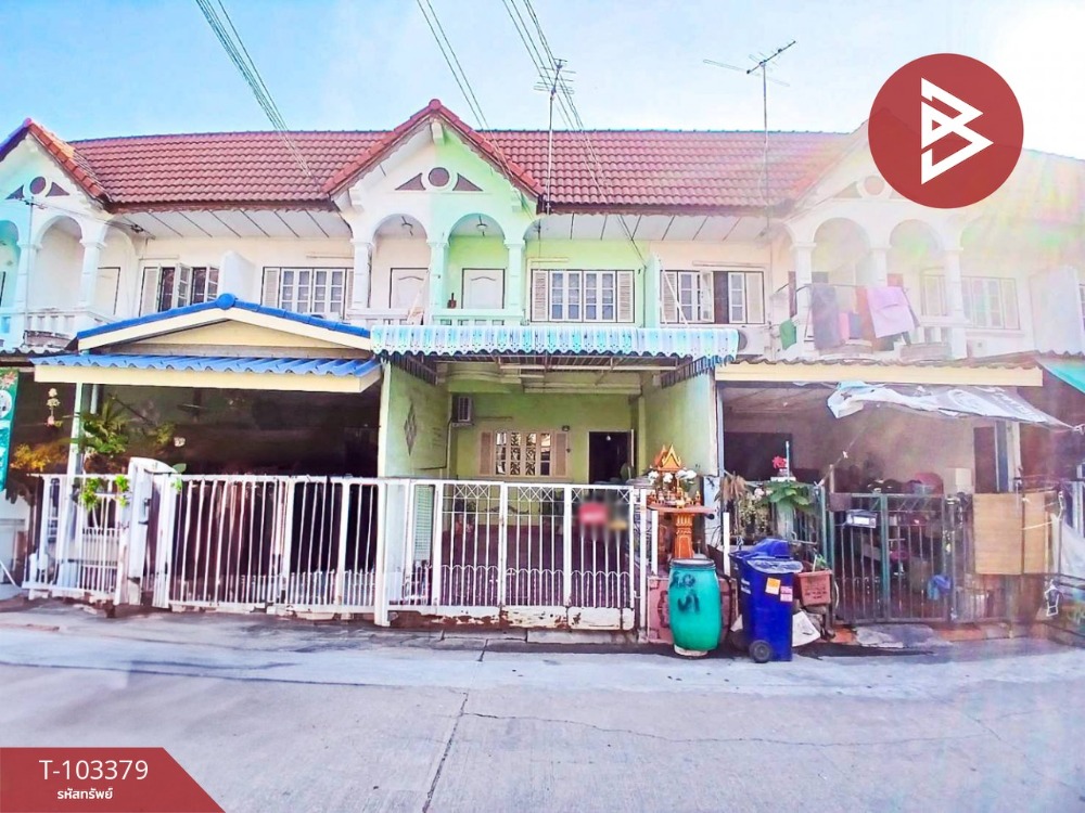 For SaleTownhouseSamut Prakan,Samrong : Townhouse for sale, Klompirun Village, Phraeksa, Samut Prakan, ready to move in