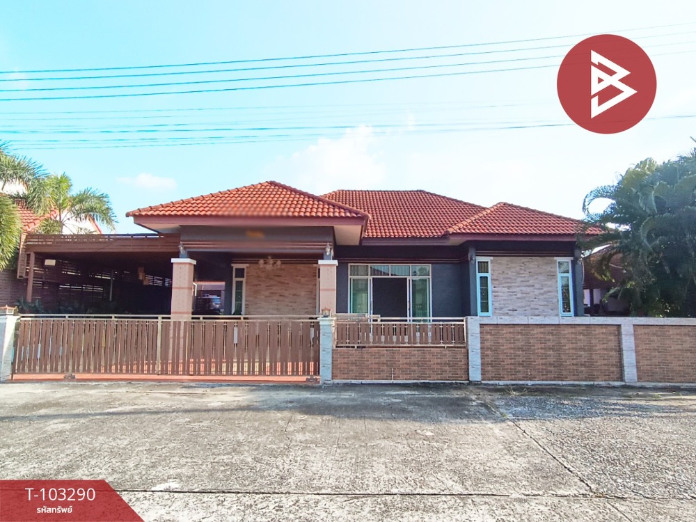 For SaleHouseNakhon Si Thammarat : Single house for sale, Ban Suan Son project, Tha Sak, Nakhon Si Thammarat