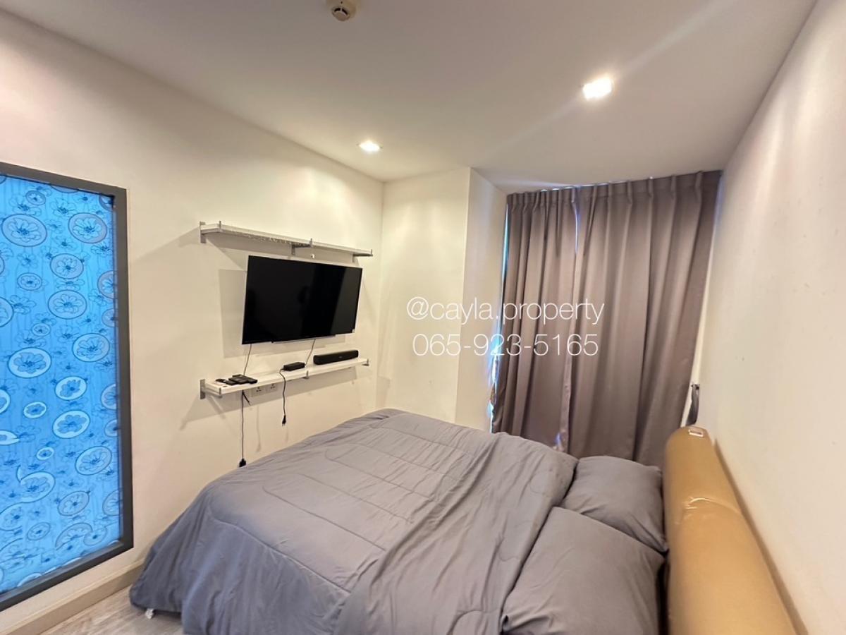 For RentCondoOnnut, Udomsuk : 🔥For rent 1 bed next to BTS On Nut🔥 Condo Ideo Mobi Sukhumvit 81 (can make an appointment to view every day) Ready to move in.