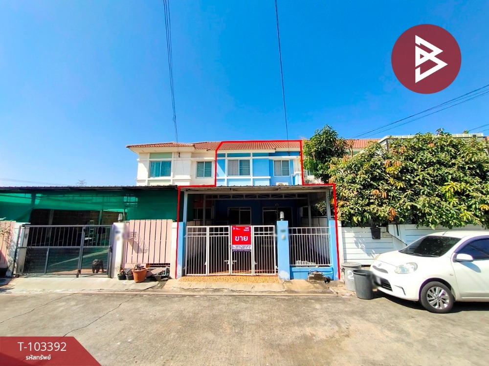 For SaleTownhousePathum Thani,Rangsit, Thammasat : Townhouse for sale, Novo Ville Village, Tiwanon-Pathumthani (Novo Ville Tiwanon-Pathumthani), ready to move in