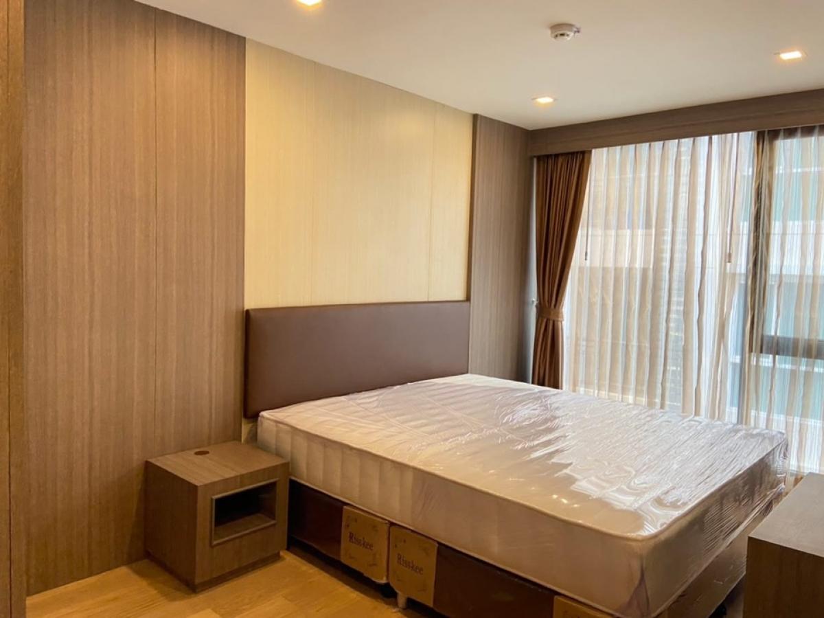 For RentCondoSukhumvit, Asoke, Thonglor : Condo THE ART THONGLOR 25 
 1 bedroom, 1 bathroom with bathtub 
 Area 40.53 square meters, 6th floor 
 Price 30,000 baht