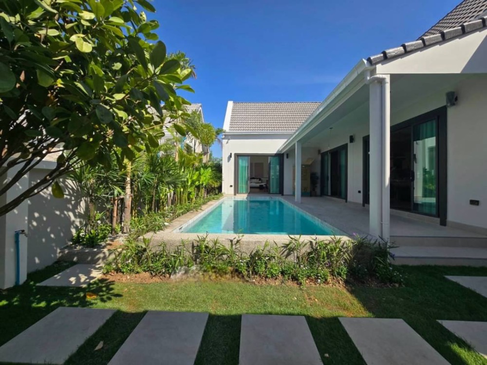 For SaleHousePattaya, Bangsaen, Chonburi : For SALE!!! Pools Villa Single-storey detached house,American farmhouse style Siam Country Club, Pattaya /3B4B/Private Pool /10.99 MB