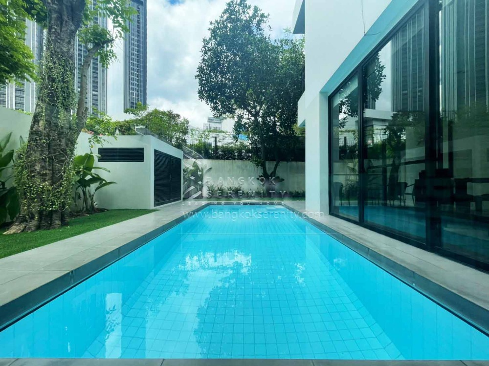 ให้เช่าบ้านสุขุมวิท อโศก ทองหล่อ : House for rent with private pool in Sukhmvit-Thonglor