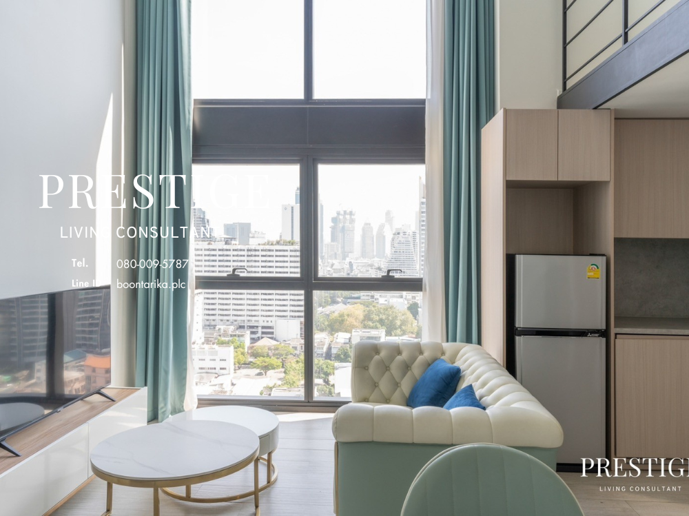 ให้เช่าคอนโดสีลม ศาลาแดง บางรัก : 📌For RENT เช่า | The Lofts Silom 1BR 37+15sqm 38,000 THB