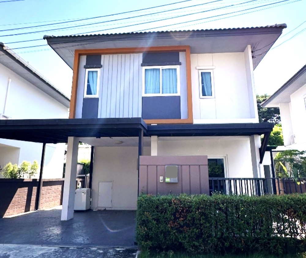 For SaleHouseNawamin, Ramindra : Beautiful house, built-in decoration, ready to move in, Sense Saimai Village 56 (Sense Saimai 56), area 36.4 sq m, 3 bedrooms, 2 bathrooms, house in very good condition, complete facilities, good location, near shopping malls, near expressways