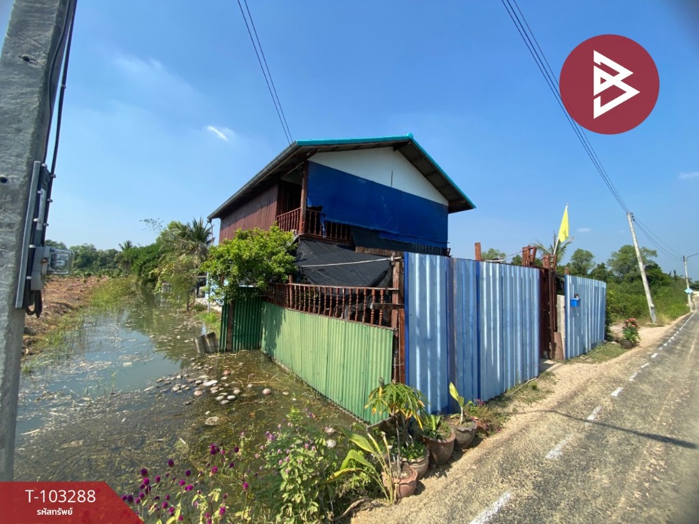 For SaleLandSamut Songkhram : Urgent sale, vacant land, area 3 rai 2 ngan 34.4 sq m, Khlong Khon, Samut Songkhram