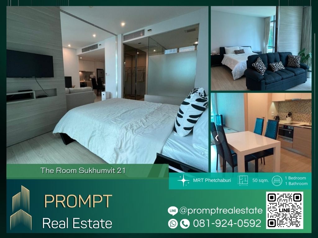 ให้เช่าคอนโดสุขุมวิท อโศก ทองหล่อ : ST12868 - The Room Sukhumvit 21 :  เดอะ รูม สุขุมวิท 21 - MRT Phetchaburi / MRT Sukhumvit / BTS Nana / BTS Asoke