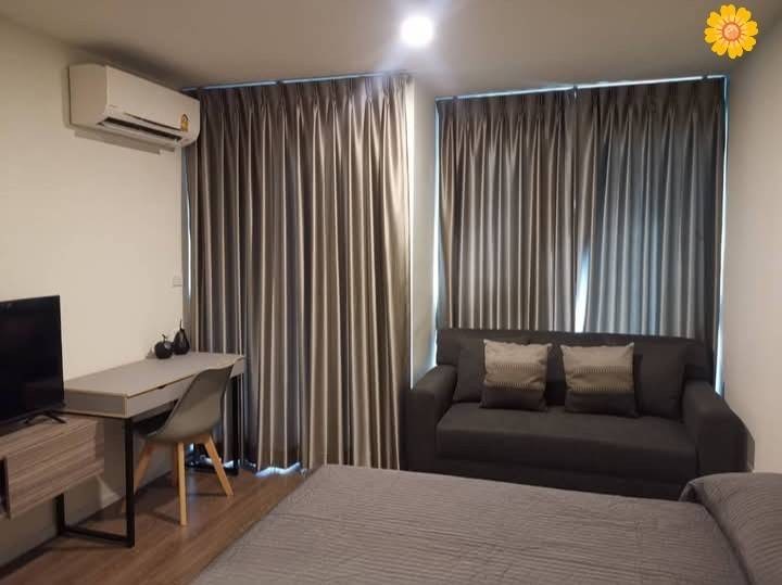 For RentCondoNawamin, Ramindra : #Condo for rent The Origin Ramintra 83 Station, studio room, size 23 sq m., 3rd floor, Building H, near the project entrance and exit, rental price 10,000 baht/month #Near the Pink Line #Near Fashion Island