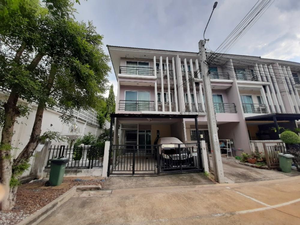 For RentTownhouseRama 2, Bang Khun Thian : For rent, cheapest price, Vista Park Rama 2, behind Central, 33.3 sq m, built-in teak throughout the house, 064-974-2441