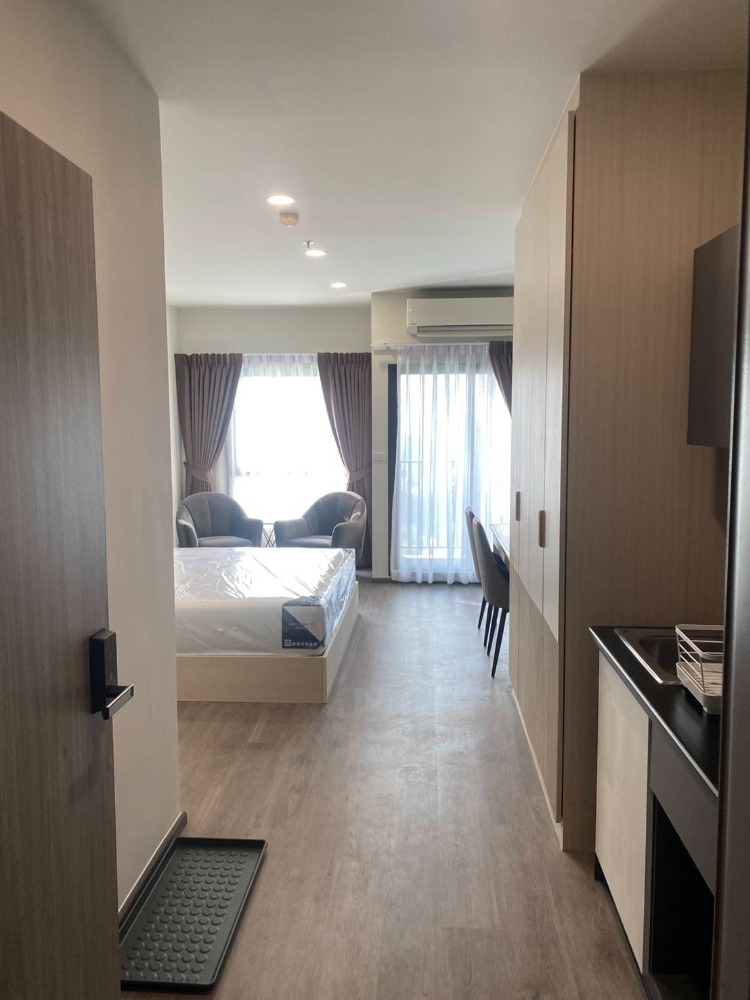 For RentCondoThaphra, Talat Phlu, Wutthakat : 🥝🥝 (New room) Condo for rent, Rich Point @ BTS Wutthakat 🥝🥝 8th floor, size 53.92 sq m., ready to move in