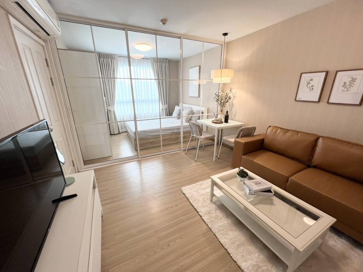 For SaleCondoPathum Thani,Rangsit, Thammasat : ✅Cheap sale plum condo Phahon Yothin 89 📍Near Rangsit University, Bangkok University, area 28.27 sq m., Building B, 4th floor, 1 bedroom, Phase 2 ✅Price 1,390,000 baht