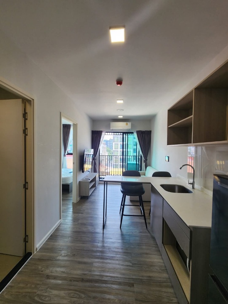 For SaleCondoPhutthamonthon, Salaya : For sale 2,590,000 baht Kave Salaya, 5th floor, Building A, corner room, size 28.09 sq m., fully furnished + electrical appliances, ready to move in